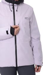 Humla - dámska ľahko zateplená lyžiarska bunda, Lavender XL (5)