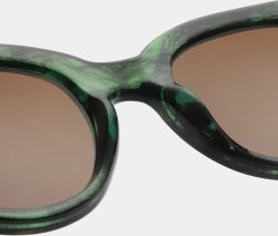 A.Kjaerbede Lilly unisex sluneční brýle, Green Marble Transparent (4)