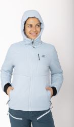 2117 of Sweden Valla dámská lehce plněná bunda, Ice Blue (7)