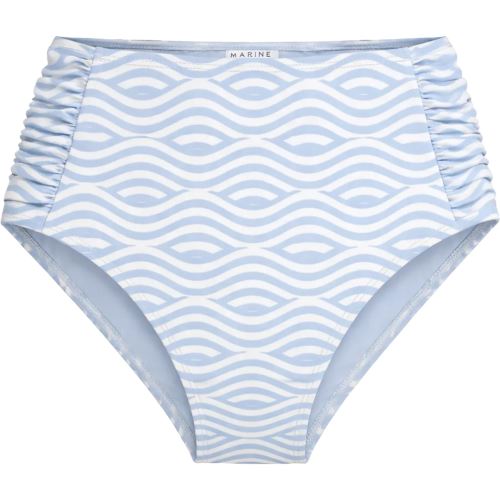 Dámske bikini nohavičky značky Marine, Light Blue Comb