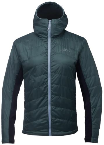 2117 of Sweden KRUPPA dámska hybridná bunda s kapucňou, Forest Green