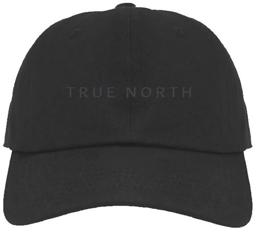 Čiapka True North, čierna