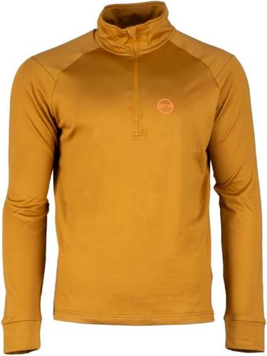 GTS213042M pánské sportovní tričko s dlouhým rukávem, Brown