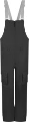 Sillerud - unisex ľahko zateplené lyžiarske nohavice, Black S