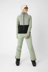 2117 of Sweden Dámske lyžiarske nohavice Edum, Vintage Green (1)
